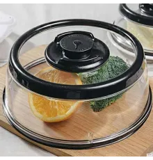 Многоразовая вакуумная крышка для хранения пищевых продуктов Stay Fresh Longer диаметром 25 см
