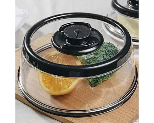 Многоразовая вакуумная крышка для хранения пищевых продуктов Stay Fresh Longer диаметром 25 см Многоразовая вакуумная крышка для хранения пищевых продуктов Stay Fresh Longer диаметром 25 см