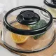 Многоразовая вакуумная крышка для хранения пищевых продуктов Stay Fresh Longer диаметром 25 см