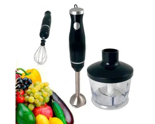 Блендер заглибний 3 в 1 Blender Set GRANT 800 w, подрібнювач, блендер із насадкою вінчик, блендер для дому Блендер заглибний 3 в 1 Blender Set GRANT 800 w, подрібнювач, блендер із насадкою вінчик, блендер для дому