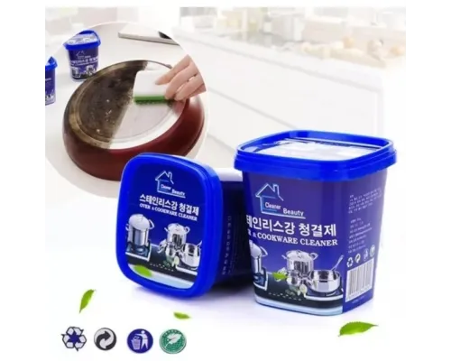 Универсальный порошок для чистки посуды Over & Cookware Cleaner Универсальный порошок для чистки посуды Over & Cookware Cleaner