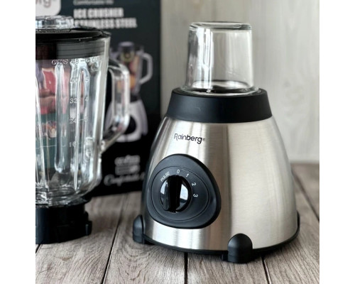 Блендер Rainberg RB-2223 2000 Вт кофемолка, измельчитель для коктейлей и смузи