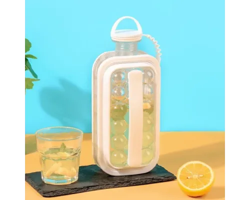 Силиконовая форма для льда с крышкой на 17 шариков Cool Home ICE Tray лоток для заморозки воды