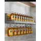 Настенный алюминиевый кухонный стеллаж для хранения приправ, специй, палочек для еды, полка для кухни,