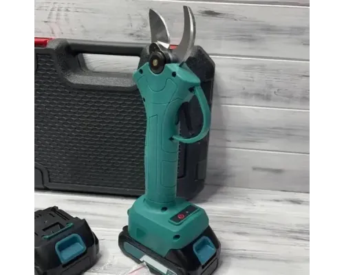 Аккумуляторный секатор в кейсе + 2 аккумулятора 21В, Crafting Tools / Электрические садовые ножницы