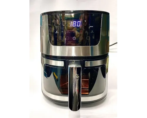 Rainberg RB-2268.Мощная фритюрница без масла 8 л. Сенсорная аэрофритюрница Аэрогриль мультипечь для дома 4200