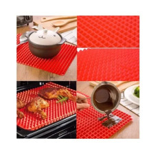 Килимок для випікання PYRAMID PAN Fat-Reduction Silicone Cooking Mat (16,25х11,5 см, силіконовий)grill
