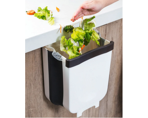 Складной мусорный контейнер на двери Kitchen Wet garbage FLEXIBLE BIN, раскладной Складной мусорный контейнер на двери Kitchen Wet garbage FLEXIBLE BIN, раскладной
