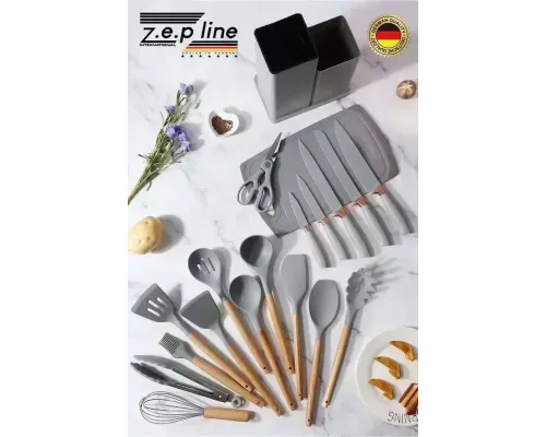 Набор кухонный Zepline ZP-107 аксессуары для кухни с 19 предметами. Набор кухонный Zepline ZP-107 аксессуары для кухни с 19 предметами.