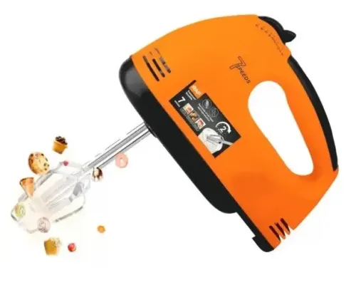 Миксер 7 скоростей 260 Вт 2 венчика; 2 крюка для теста DOMOTEC R6633O Миксер 7 скоростей 260 Вт 2 венчика; 2 крюка для теста DOMOTEC R6633O