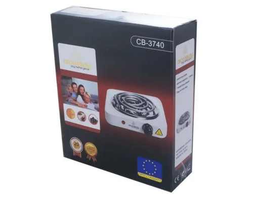 Электроплита CROWNBERG СВ-3740 1000W спиральная Электроплита CROWNBERG СВ-3740 1000W спиральная