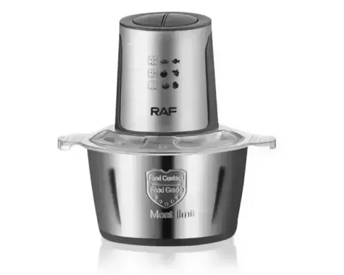 Блендер Raf Food Processor RS-7313 1400W металлическая чаша на 2 л Блендер Raf Food Processor RS-7313 1400W металлическая чаша на 2 л