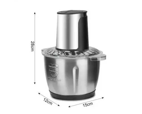 Блендер Raf Food Processor RS-7313 1400W металлическая чаша на 2 л Блендер Raf Food Processor RS-7313 1400W металлическая чаша на 2 л