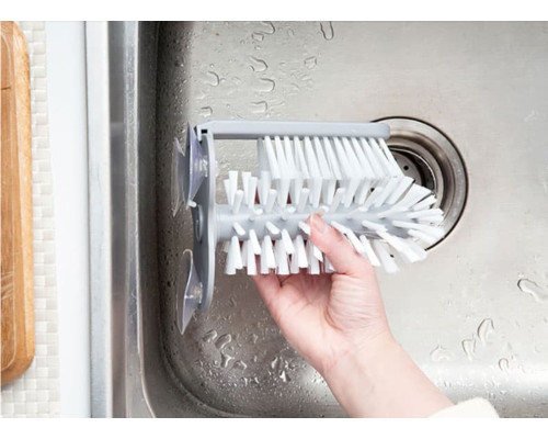 Щётка для мытья стаканов и бутылок Multi-Function Suction Cup Brush, стеклоотмыватель