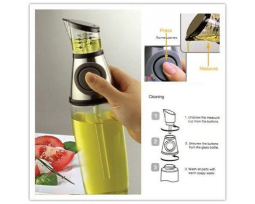 Бутылка Дозатор VBV Press and Measure Oil Dispenser с дозатором для масла