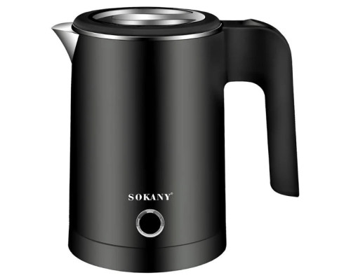 Електричний дорожній чайник SOKANY SK-SH-1077 0.5 л Чорний