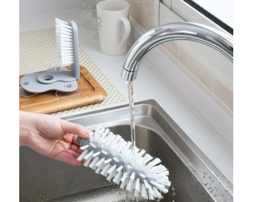Щётка для мытья стаканов и бутылок Multi-Function Suction Cup Brush, стеклоотмыватель