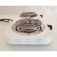 Электрическая настольная плита две конфорки Hot Plate HP-JX2020B спиральный тен, 2 кВт, 5 режимов Белый UKG