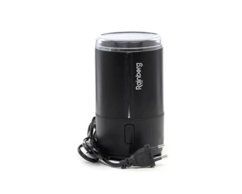 Кофемолка электрическая роторная 300W Rainberg RB-302 Черный
