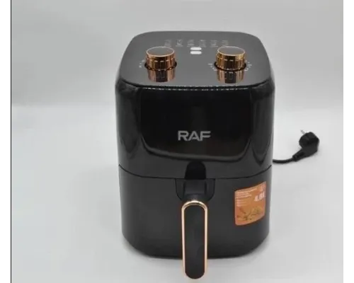 Аерофритюрниця R.5237W повітряний електричний фритюр для приготування страв без олії Аерофритюрниця R.5237W повітряний електричний фритюр для приготування страв без олії