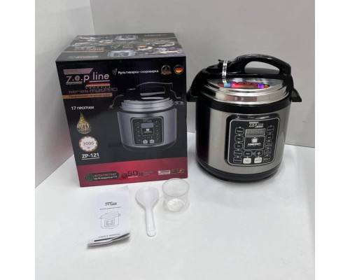 Мультиварка — скороварка Zepline ZP-121 3000W 17 програм об'єм 7 л