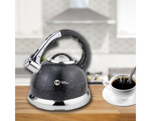 Чайник со свистком гранитный HIGHER+KITCHEN ZP-021 3.5 л
