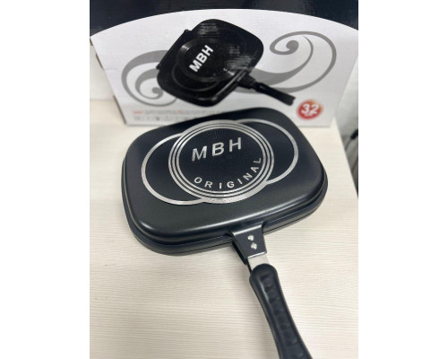 Подвійна сковорода-гриль Double Grill Pan 32 см. Подвійна сковорода-гриль Double Grill Pan 32 см.