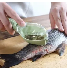 Рыбочистка, прибор для чистки рыбы Fish Scale Scraper with Cover