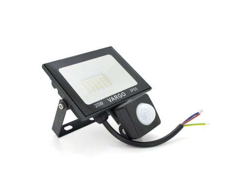 Прожектор LED c датчиком руху Vg-20W, IP65, 6500K, 2700Лм. Box Прожектор LED c датчиком руху Vg-20W, IP65, 6500K, 2700Лм. Box