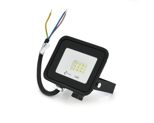 Прожектор SLIM LED RITAR RT-FLOOD10A, 10W, 12xSMD2835, IP65, 1000Lm, 6500K (100%), PF>0.9 Ra>70, 80*90*25mm