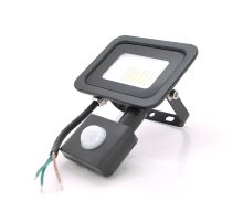 Прожектор SLIM SENSOR LED RITAR RT-FLOOD/MS20A, 20W, 24xSMD2835, IP65, 2000Lm, 6500K (100%), PF>0.9 Ra>70, 125*140*25mm