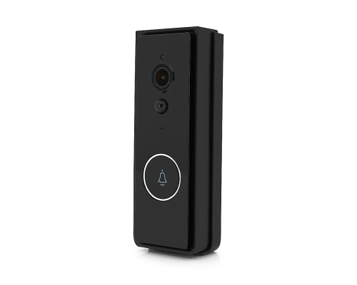 Автономний вуличний/внутрішній Відеодзвінок 2MP YOSO DoorVision-WIFI-00-2 Tuya. на батареях 18650 . WIFI. запис на карту SD. Чорний (акумулятори не входять в комплект)