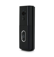 Автономний вуличний/внутрішній Відеодзвінок 2MP YOSO DoorVision-WIFI-02-2 Tuya. на батареях 18650 . WIFI. запис на карту SD. Чорний (акумулятори не входять в комплект)