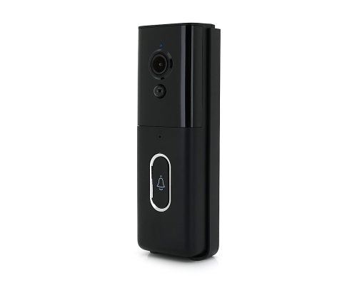 Автономний вуличний/внутрішній Відеодзвінок 2MP YOSO DoorVision-WIFI-02-2 Tuya. на батареях 18650 . WIFI. запис на карту SD. Чорний (акумулятори не входять в комплект)