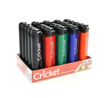 Запальничка Cricket, упаковка 25шт, ціна за упаковку, Mix color
