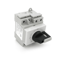 Поворотний вимикач зовнішнього монтажу HGN4-L1-25, DC1000V, 25A, 2P, IP66, Grey