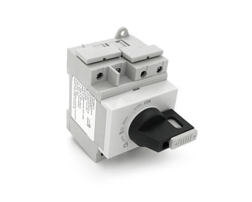 Поворотний вимикач зовнішнього монтажу HGN4-L1-25, DC1000V, 25A, 2P, IP66, Grey