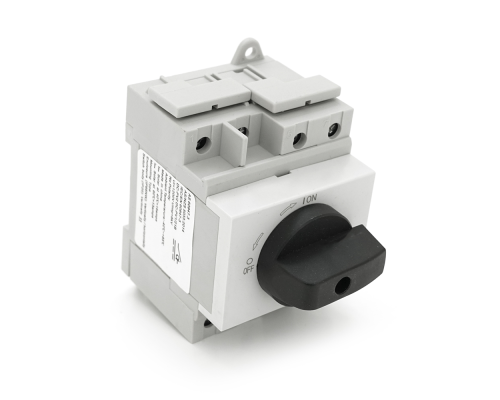 Поворотний вимикач зовнішнього монтажу HGN4-NL1-16, DC1000V, 16A, 4P, Grey