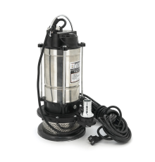 Занурювальний насос, 750W, 220V, до 3 м³/год, підйом до 20 м, 25мм, нержавіюча сталь + перехідник