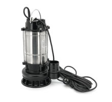 Занурювальний насос, 1500W, 220V, до 13 м³/год, підйом до 14 м, 50мм, нержавіюча сталь + перехідник