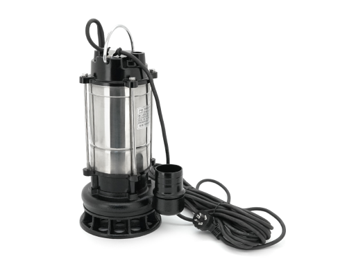 Занурювальний насос, 1500W, 220V, до 13 м³/год, підйом до 14 м, 50мм, нержавіюча сталь + перехідник