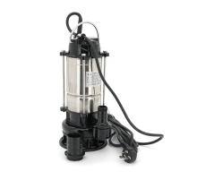 Занурювальний насос, 370W, 220V, до 5 м³/год, підйом до 5 м, 40 мм, нержавіюча сталь + перехідник