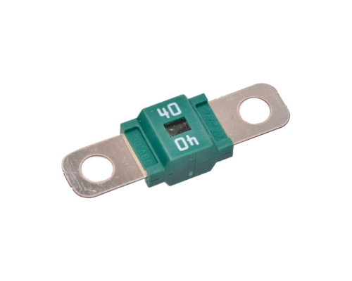 Предохранитель плоский SBFW-L-40, 40A, 58V, M6, 12х41mm, Green