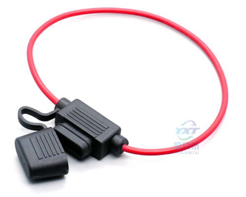 Автомобільний провідний утримувач запобіжника 1015/16, 1A-45A,250V пилу/водонепроникний, мідь, 30см.в корпусі ПВХ