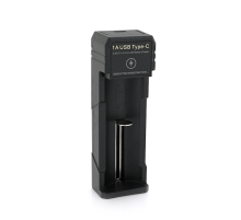 Зарядний пристрій Yonii 18650/26650/21700/18340, 4.2V/1000mAh, живлення від USB/Type-C, Q 300