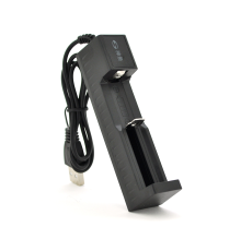 Зарядний пристрій 18650/26650, 4.2V / 1000mAh, живлення від USB