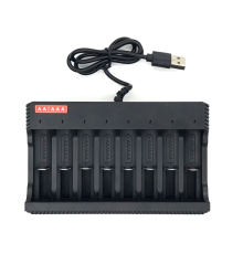 Зарядний пристрій MS-ZD8, 8 каналів, АА/ААА, 1.2V/1600mAh, живлення від USB