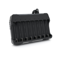 Зарядний пристрій MS-808A, 8 каналів для акумулятора. 18650, 4.2V/2000mAh Зарядний пристрій MS-808A, 8 каналів для акумулятора. 18650, 4.2V/2000mAh