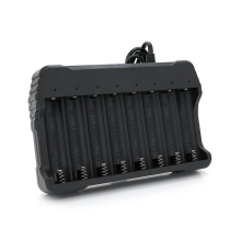 Зарядний пристрій MS-808A, 8 каналів для акумулятора. 18650, 4.2V/2000mAh