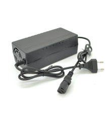 Зарядний пристрій для акумуляторів Li-ion 36V(42V),10S,4A, штекер Triangle plug (T-tipe/IEC/C13 N+L-, з індикацією